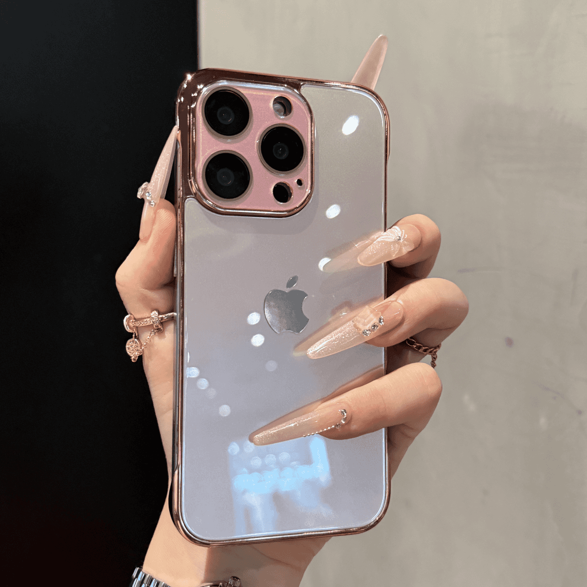 New heat dissipation half-wrapped tempered glass phone case - Image 4