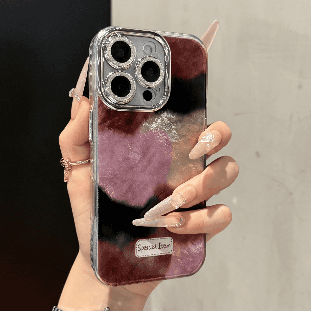 Full Camera Lens Coverage Flower Case for iPhone - Image 5