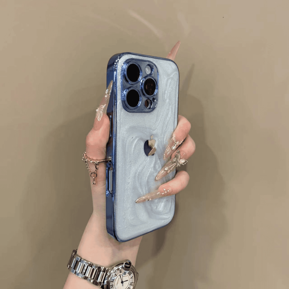 Electroplated anti drop case for iPhone