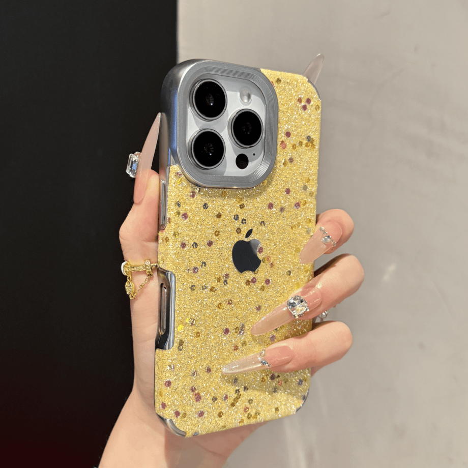 New glittrer electroplated case for iPhone