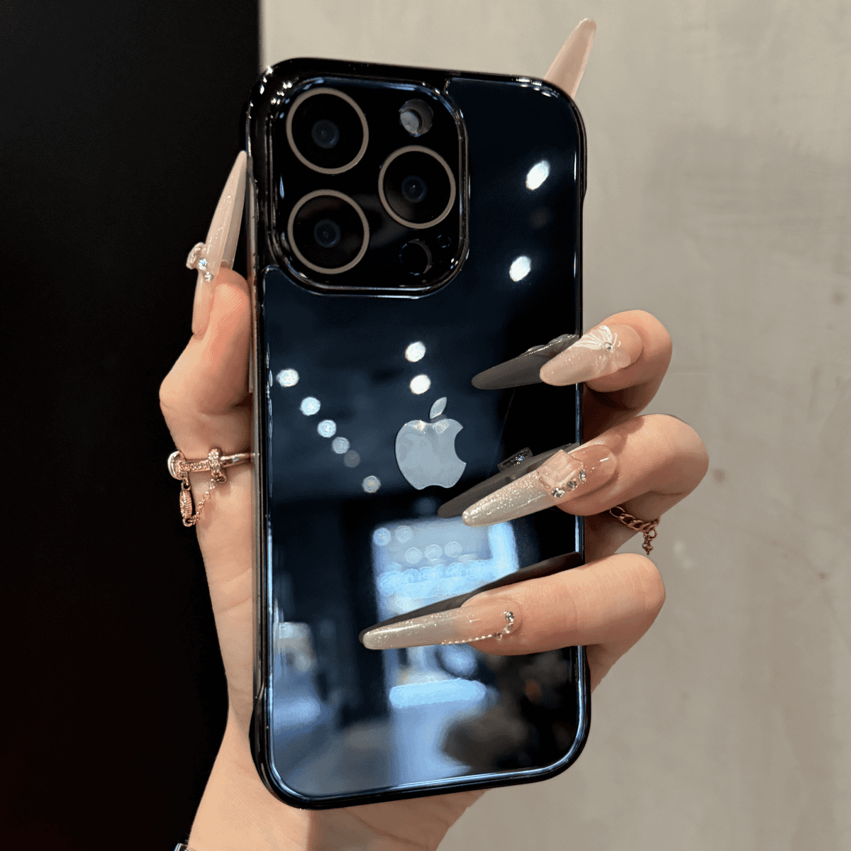 New heat dissipation half-wrapped tempered glass phone case - Image 2