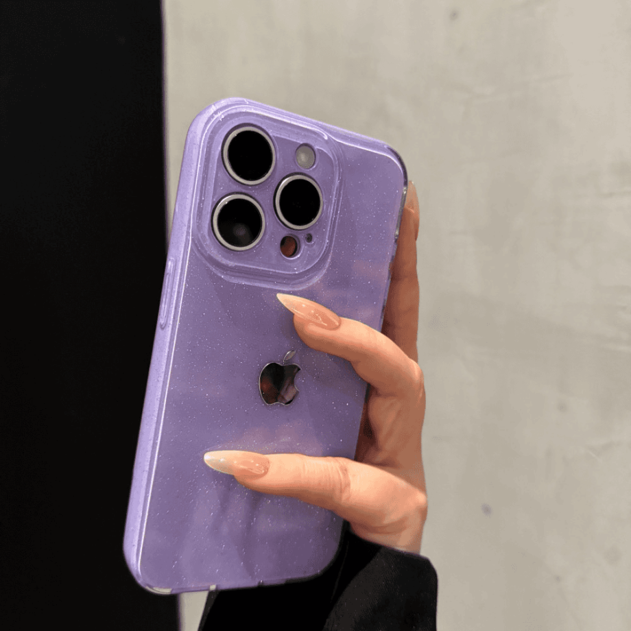 Luxury Fine-hole Glitter Case for iPhone