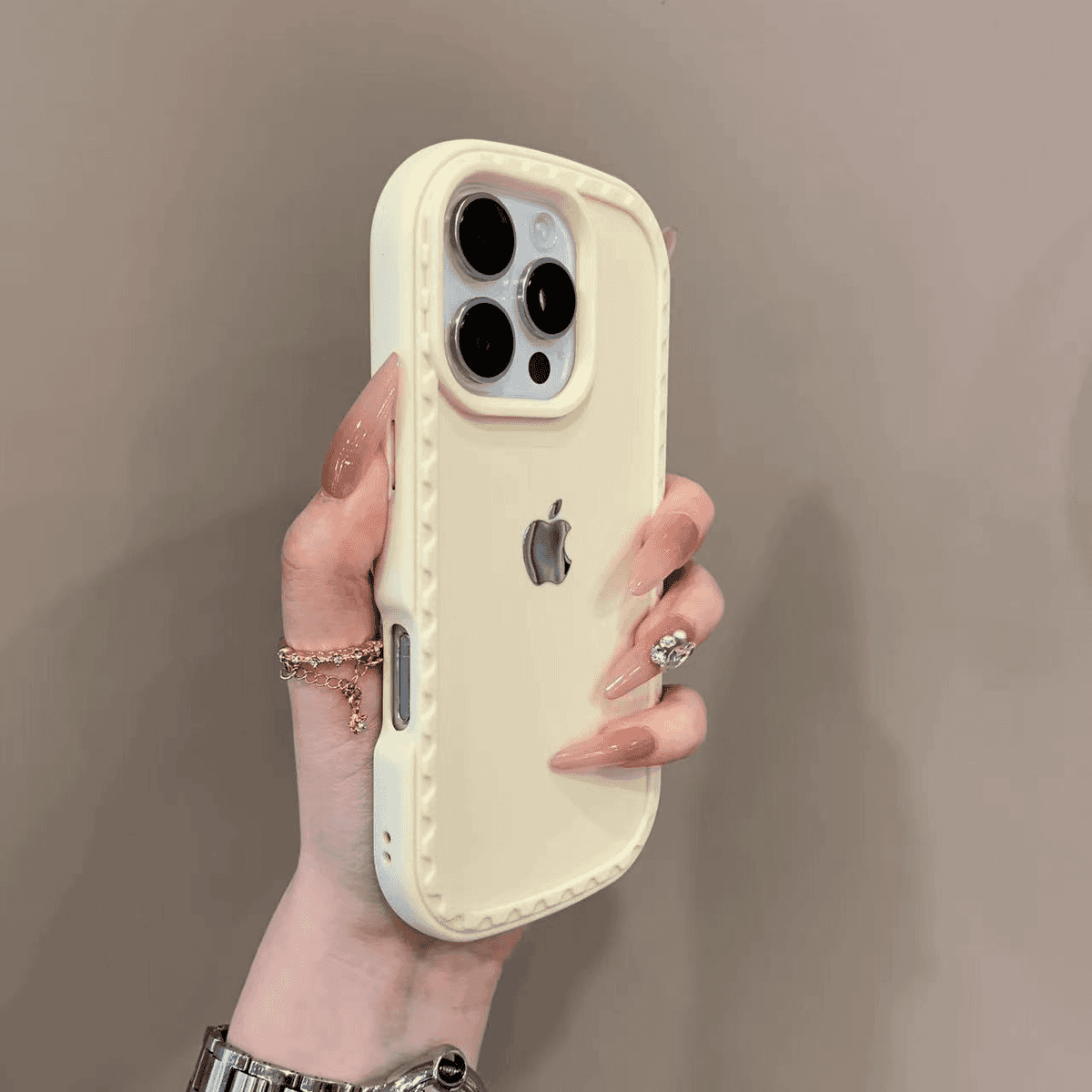 Sliding Dust - plug Silicone Case for iPhone - Image 3