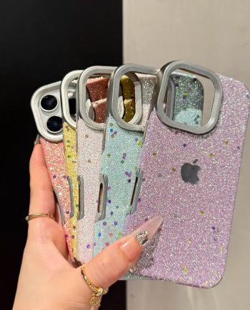 New glittrer electroplated case for iPhone