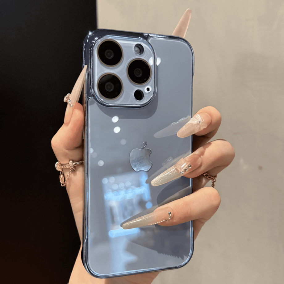 New heat dissipation half-wrapped tempered glass phone case