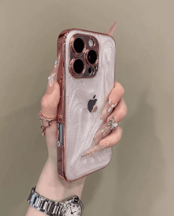 Electroplated anti drop case for iPhone