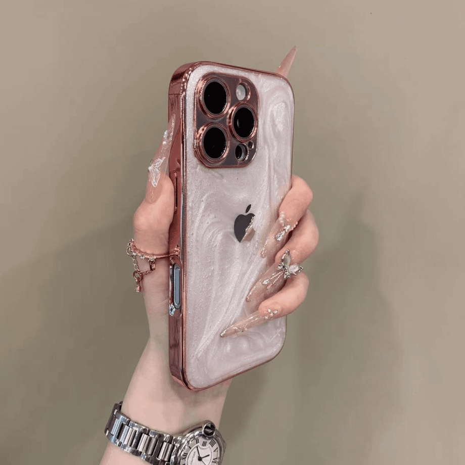 Electroplated anti drop case for iPhone