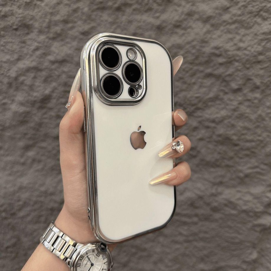 Oval air cushion anti-drop case for iPhone
