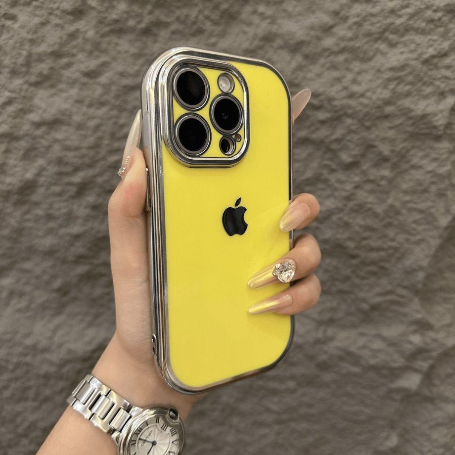 Oval air cushion anti-drop case for iPhone