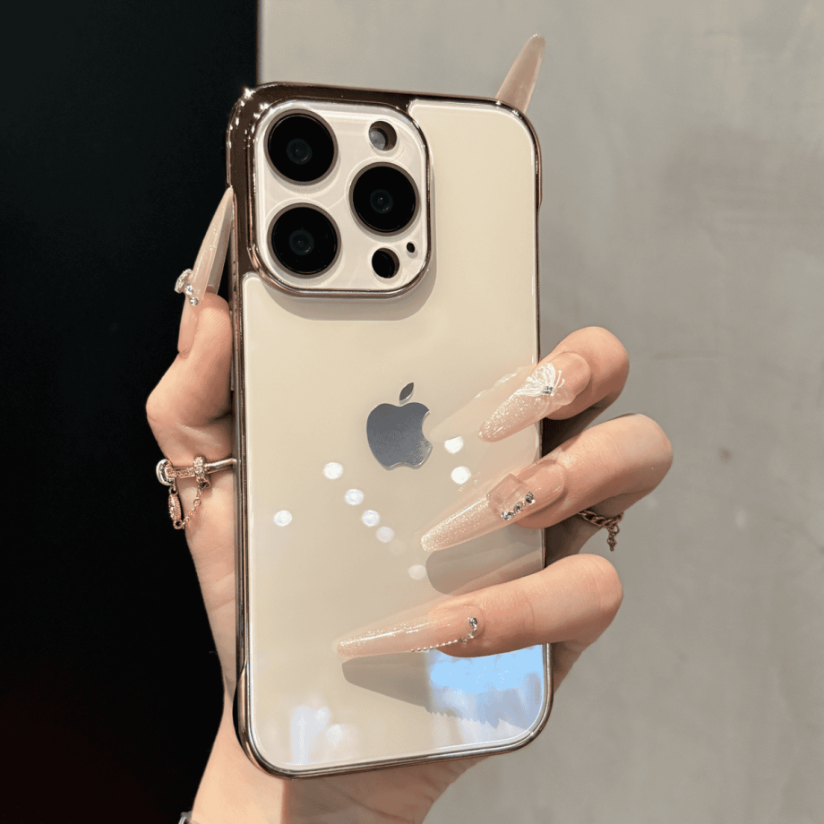New heat dissipation half-wrapped tempered glass phone case