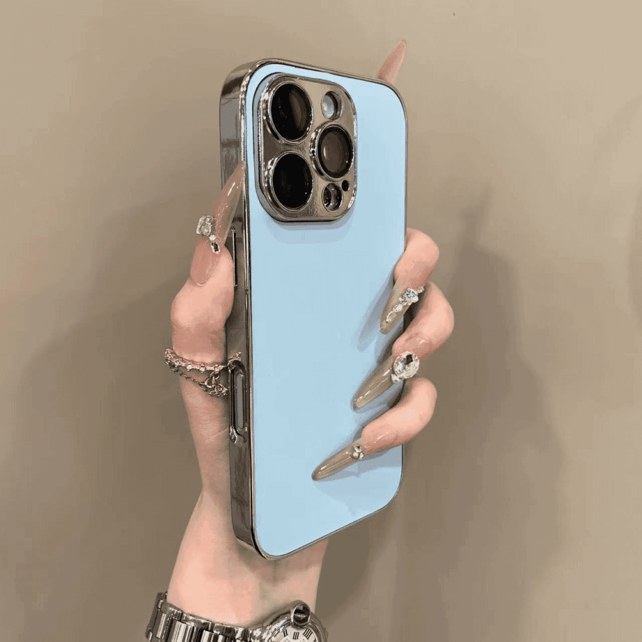Electroplated Frame Skin - Feel Case for iPhone