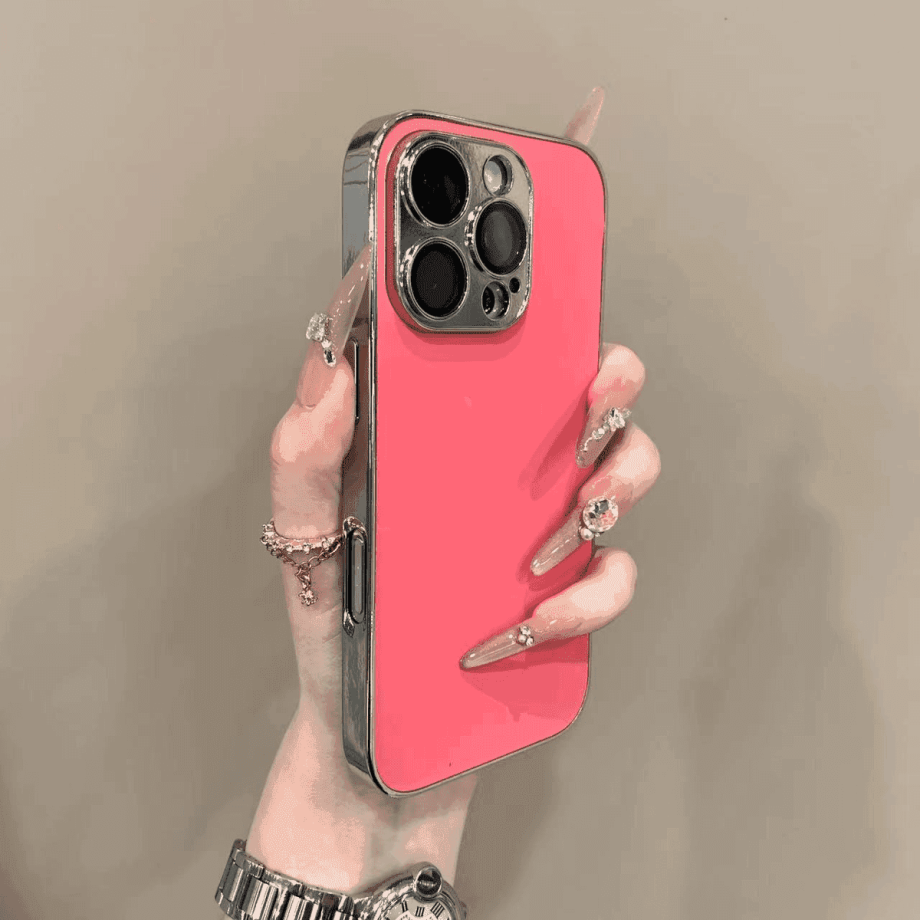 Electroplated Frame Skin - Feel Case for iPhone