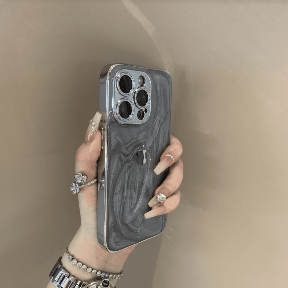 Electroplated anti drop case for iPhone