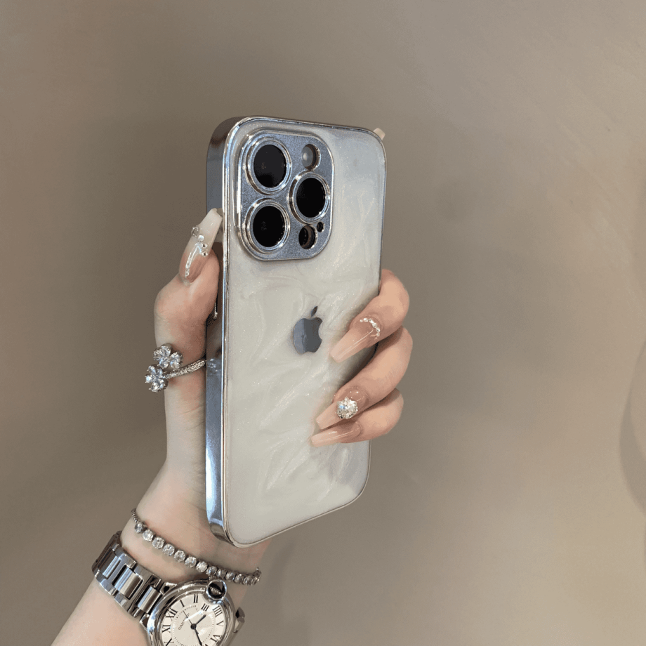 Electroplated anti drop case for iPhone