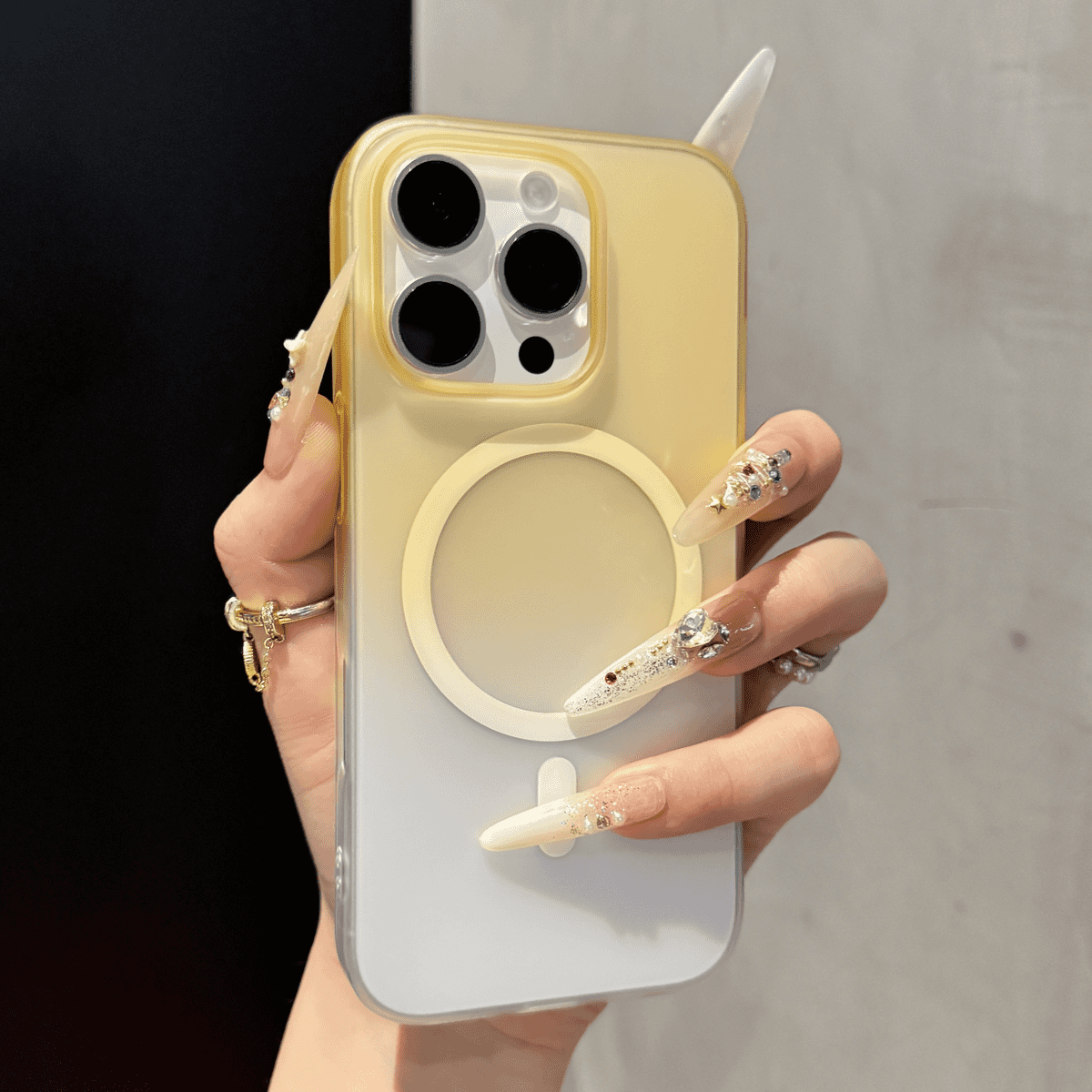 Matte gradient case for iPhone