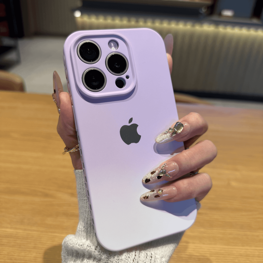 Gradient frosted anti-fall case for iPhone