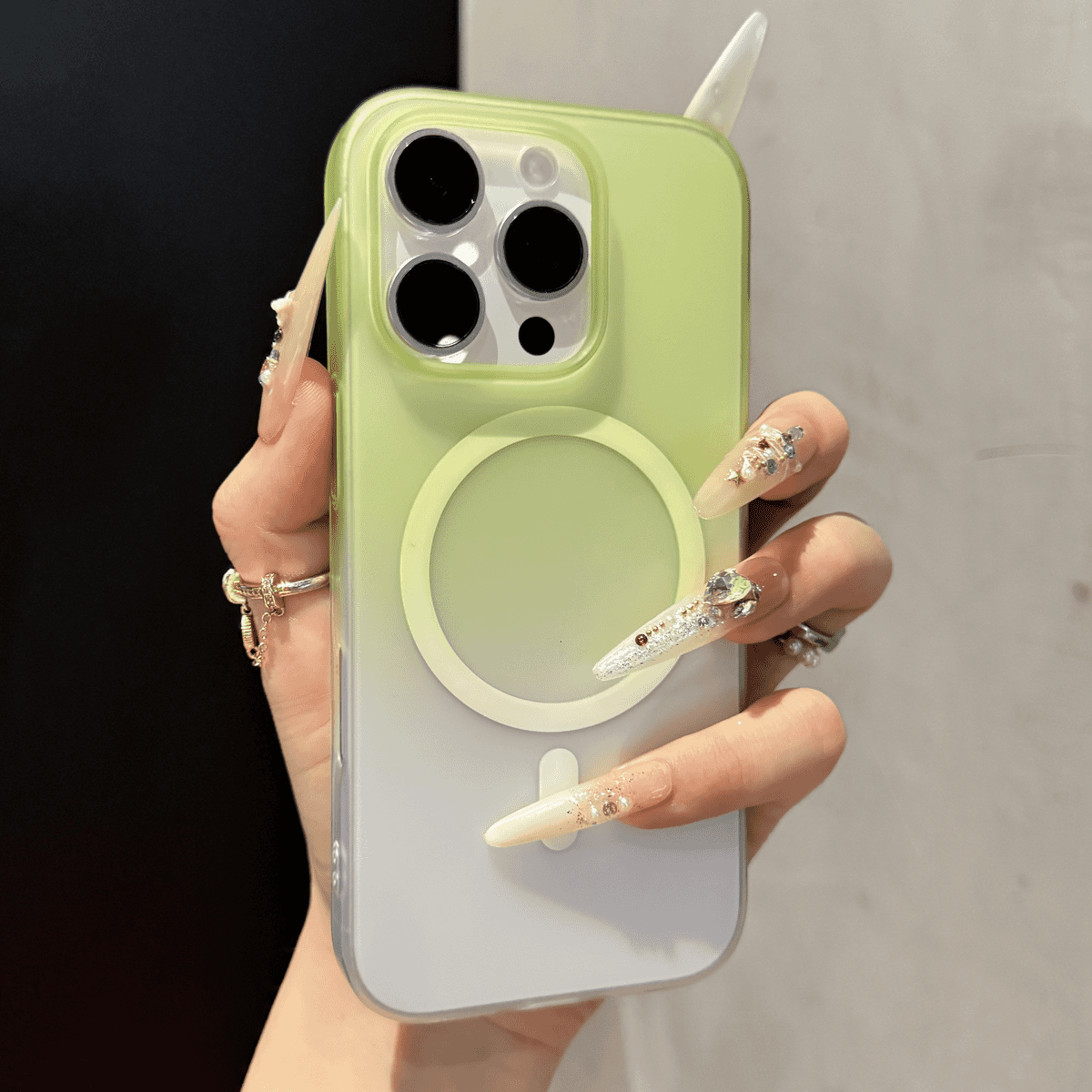 Matte gradient case for iPhone