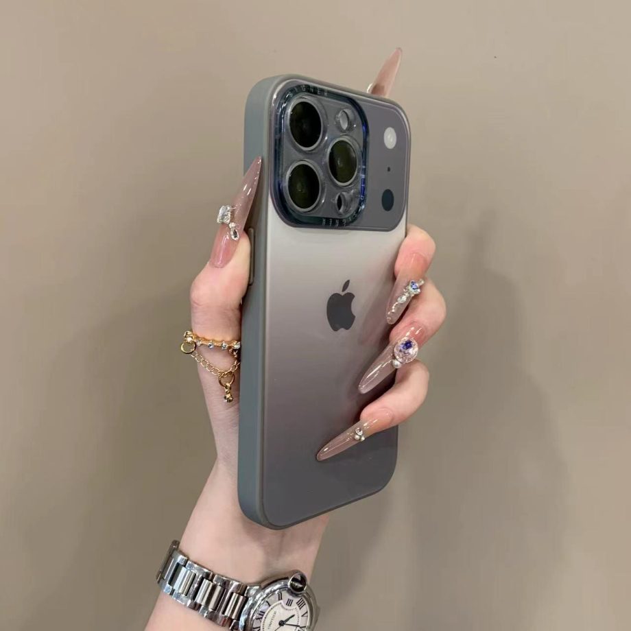New gradient large window case for iPhone