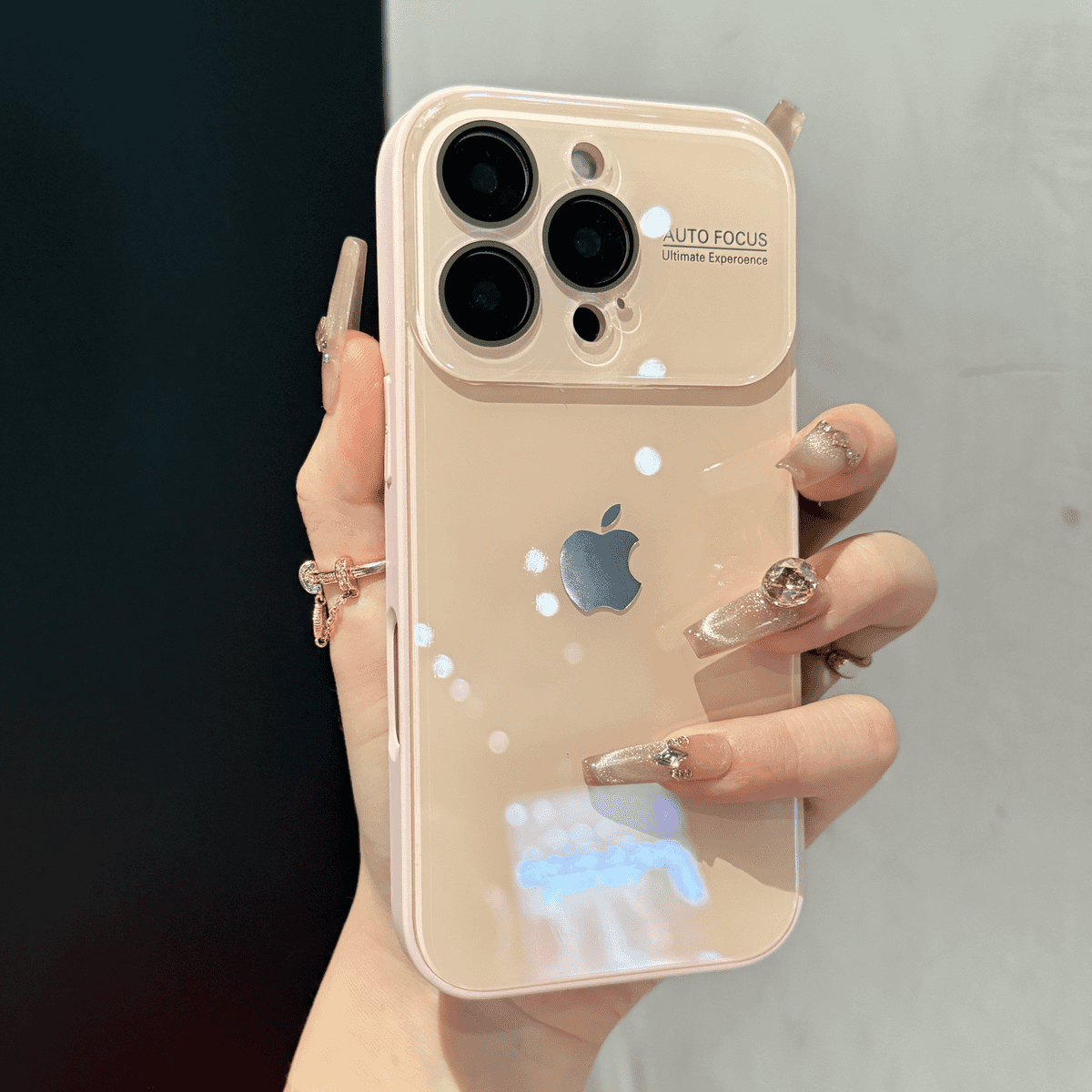 Premium full-coverage glass large window case for iPhone - Image 3