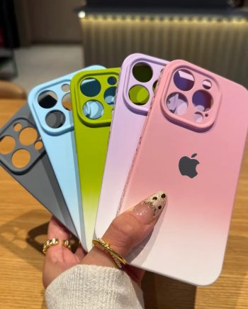 Gradient frosted anti-fall case for iPhone
