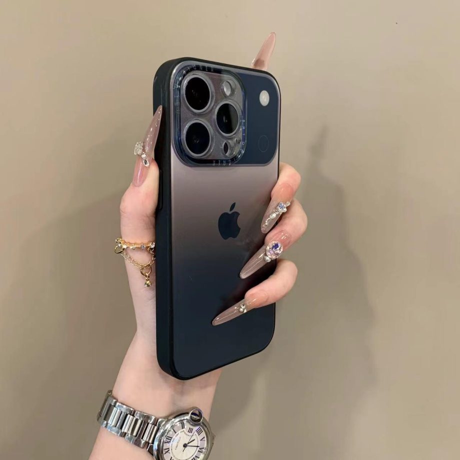 New gradient large window case for iPhone