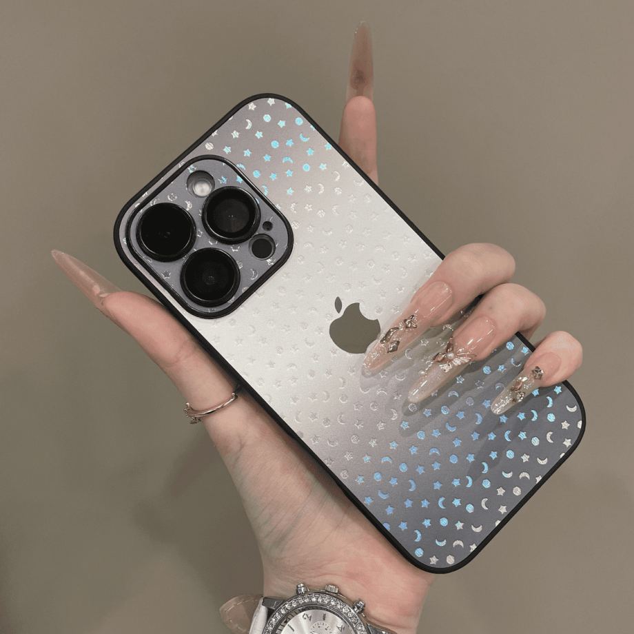 Gradient laser star all inclusive case for iPhone