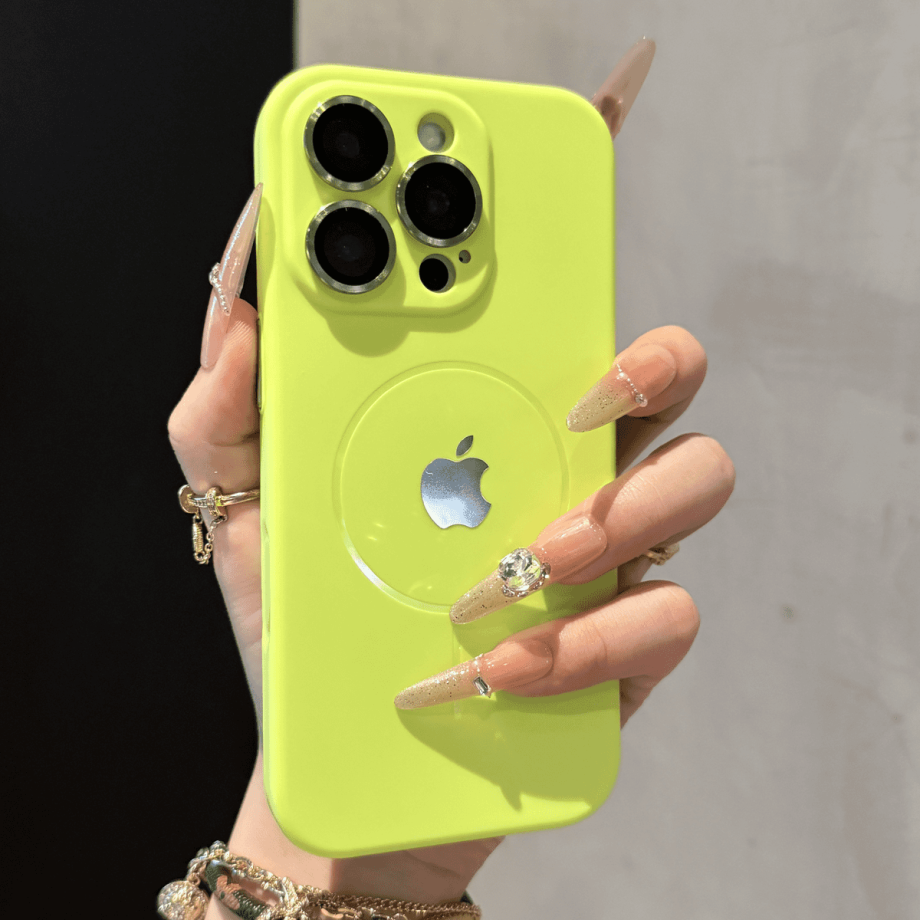 Full-covered frosted anti-fall magnetic case for iPhone