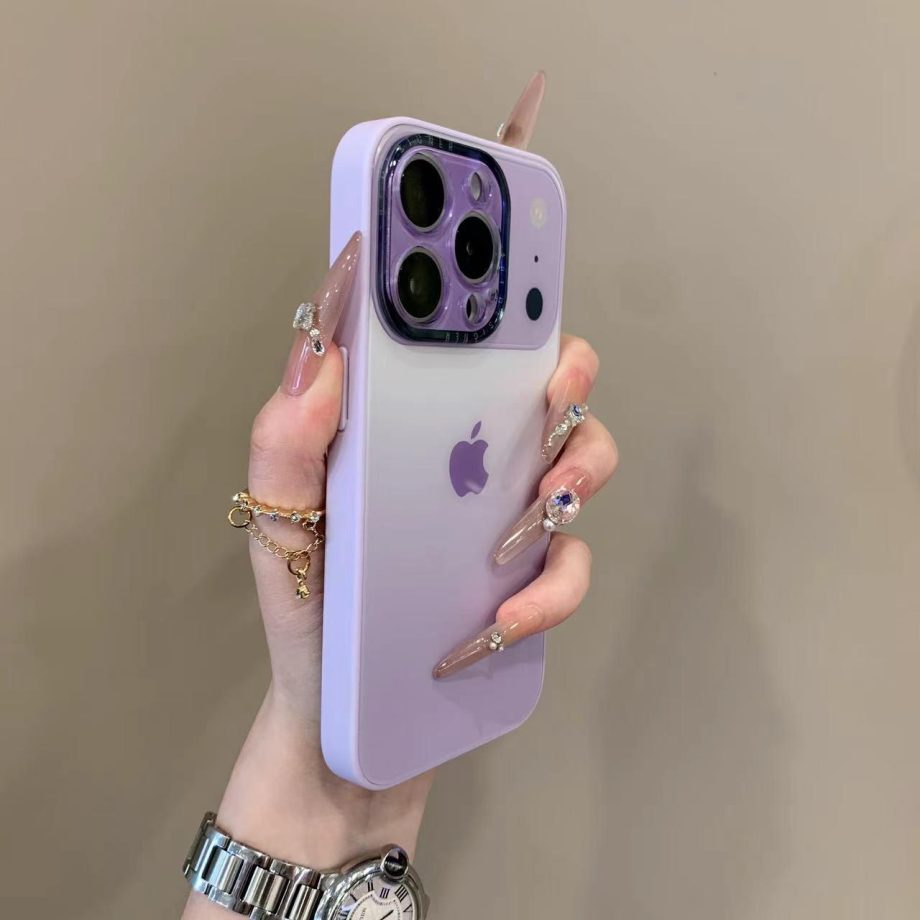 New gradient large window case for iPhone