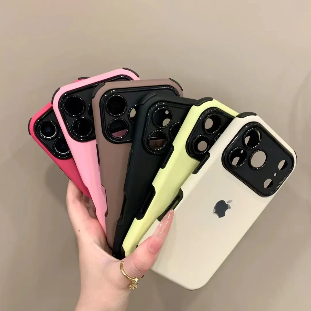Four corner anti drop skin feel case for iPhone