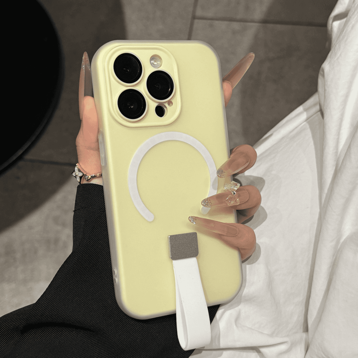 High aesthetic jelly magnetic case for iPhone