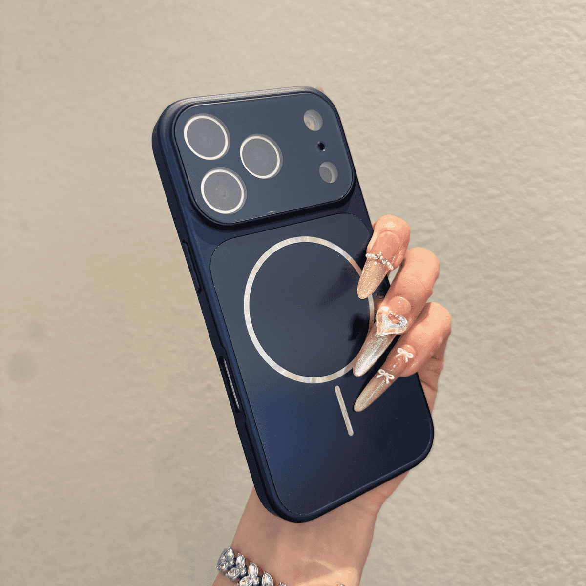 All inclusive lens skin sensitive magnetic case for iPhone
