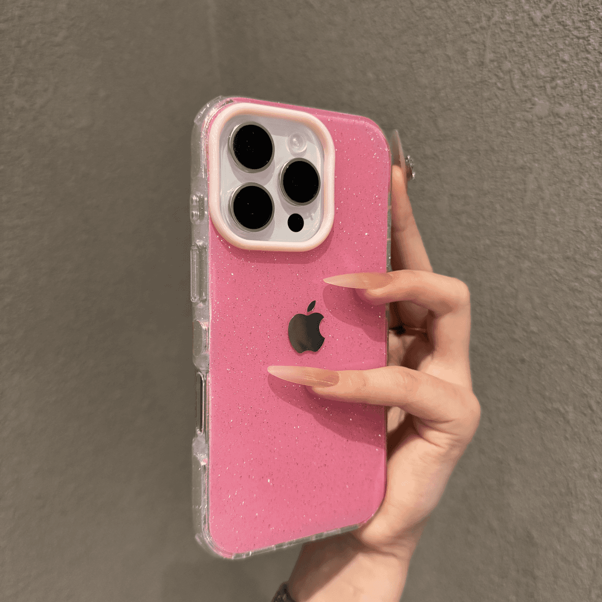 High-value appearance jelly glitter case for iPhone