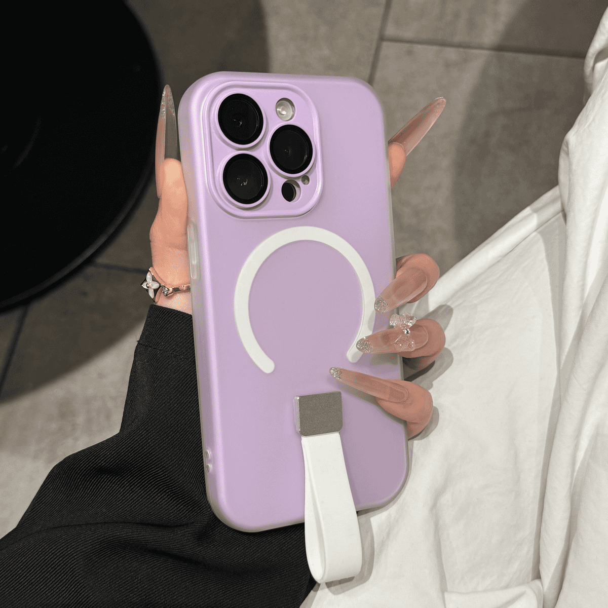 High aesthetic jelly magnetic case for iPhone