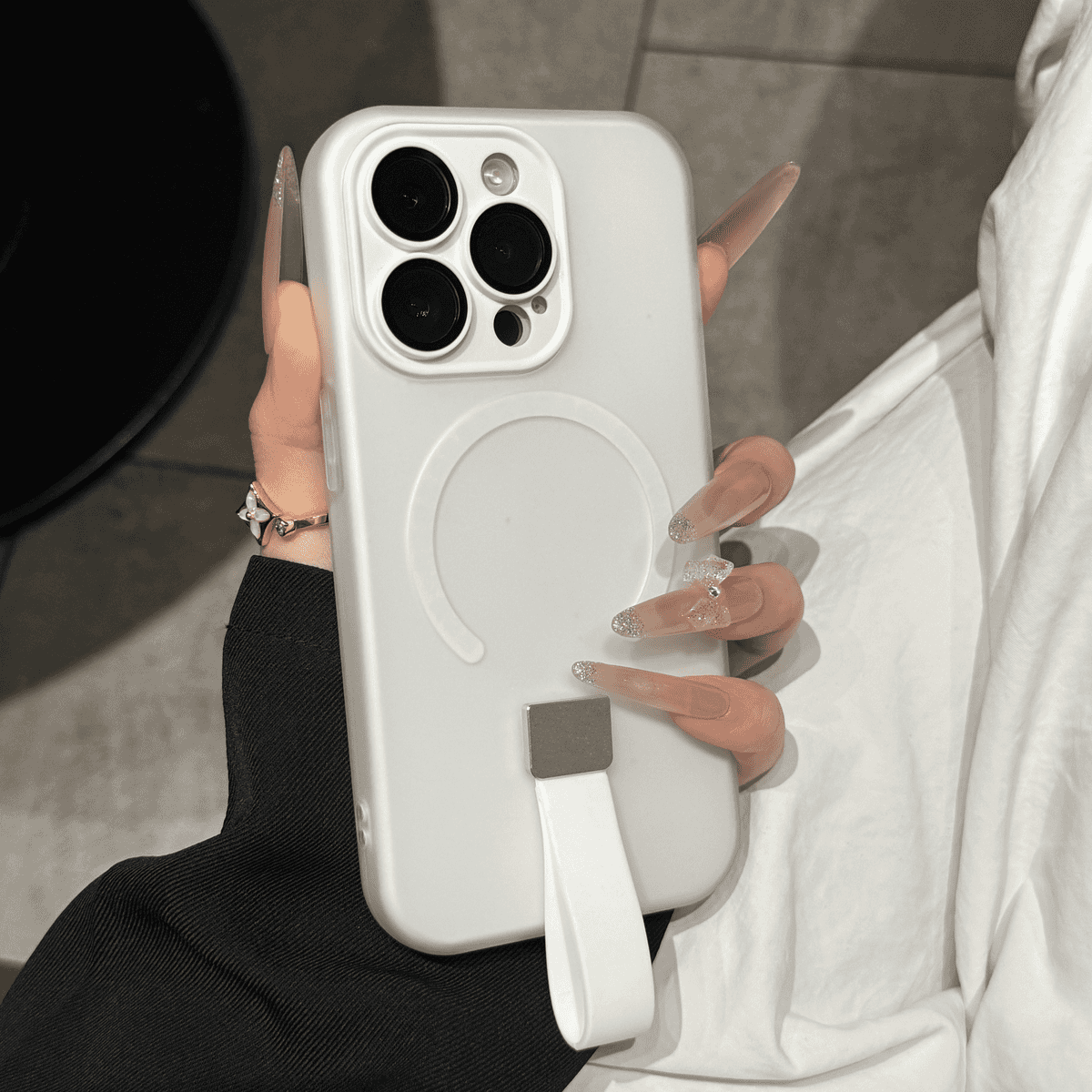 High aesthetic jelly magnetic case for iPhone