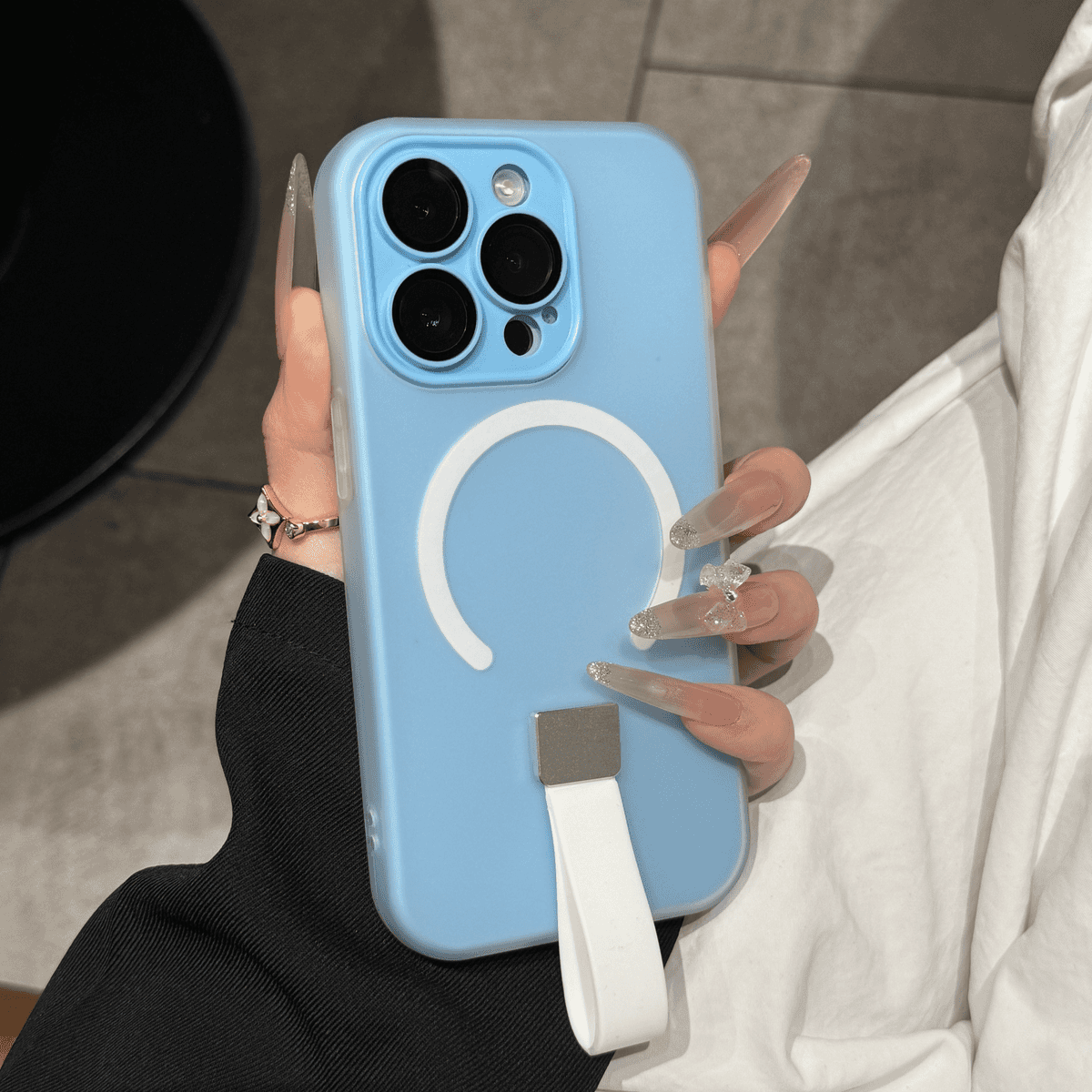 High aesthetic jelly magnetic case for iPhone