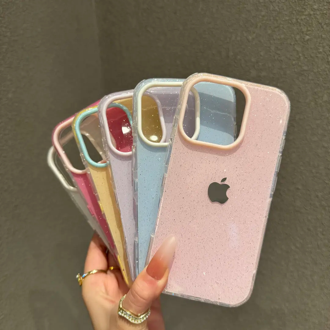 High-value appearance jelly glitter case for iPhone
