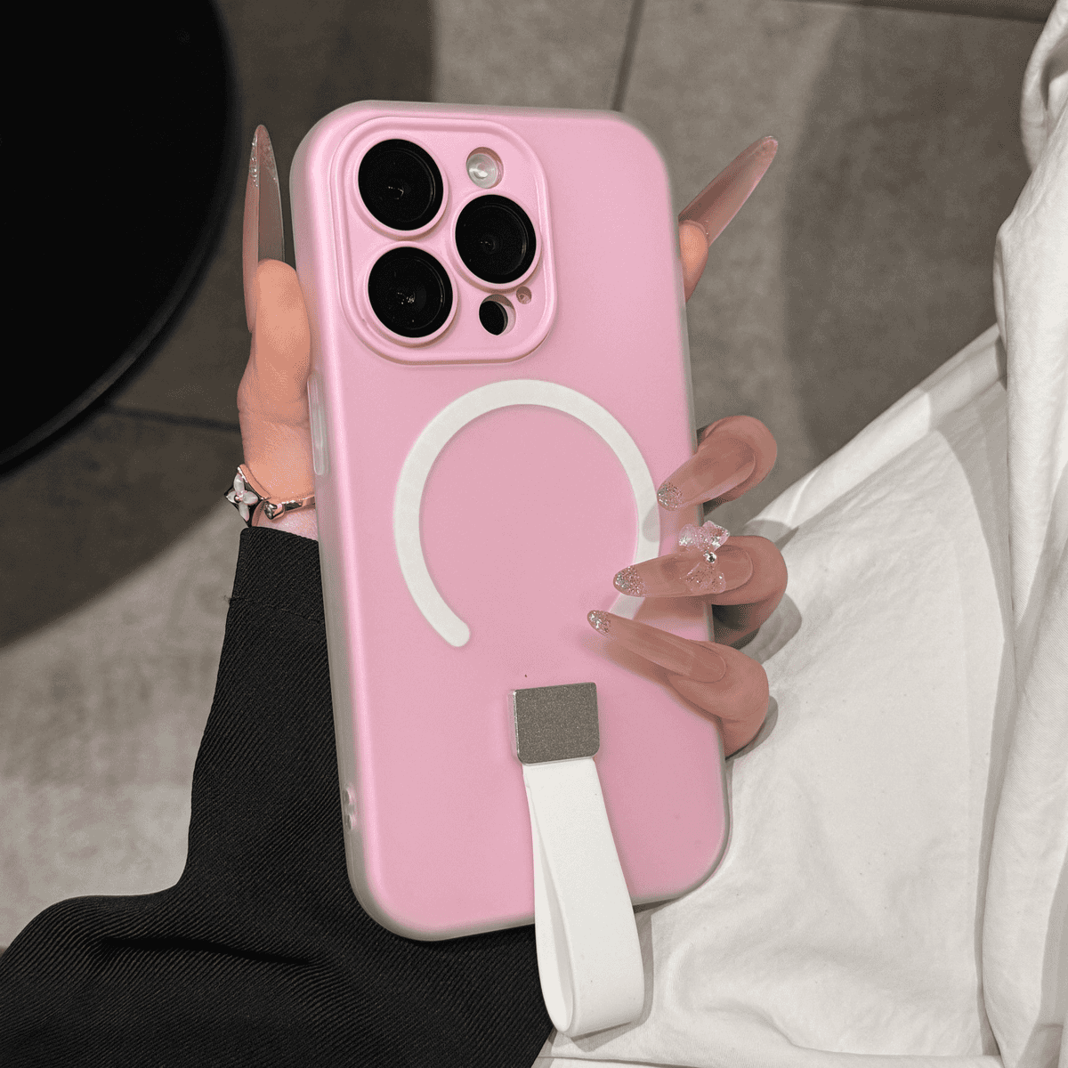 High aesthetic jelly magnetic case for iPhone
