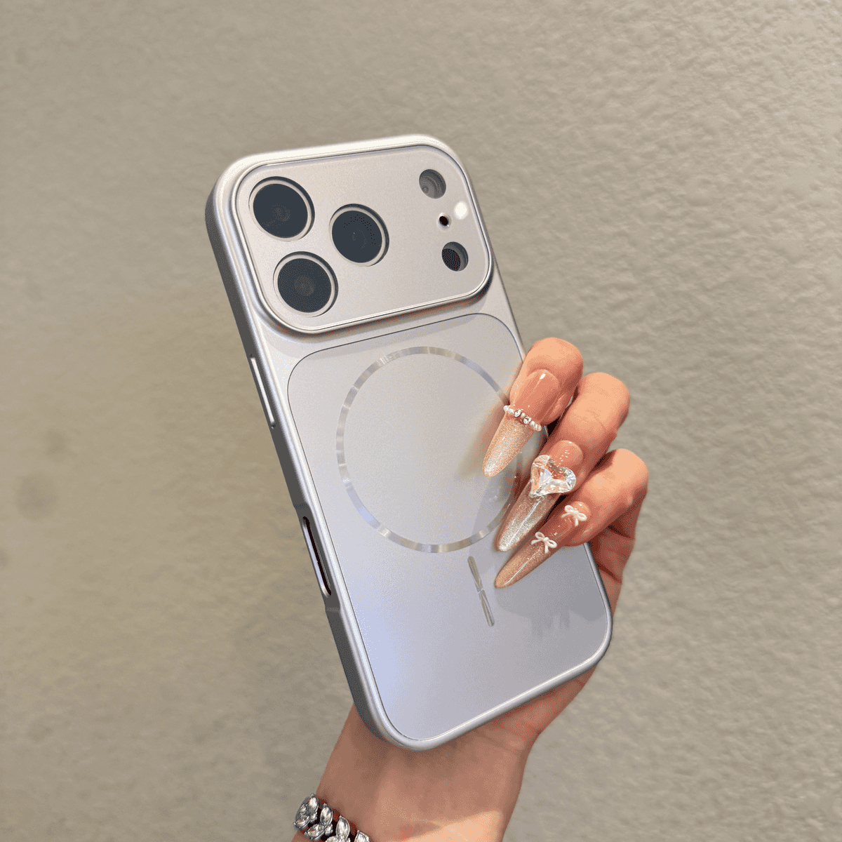 All inclusive lens skin sensitive magnetic case for iPhone