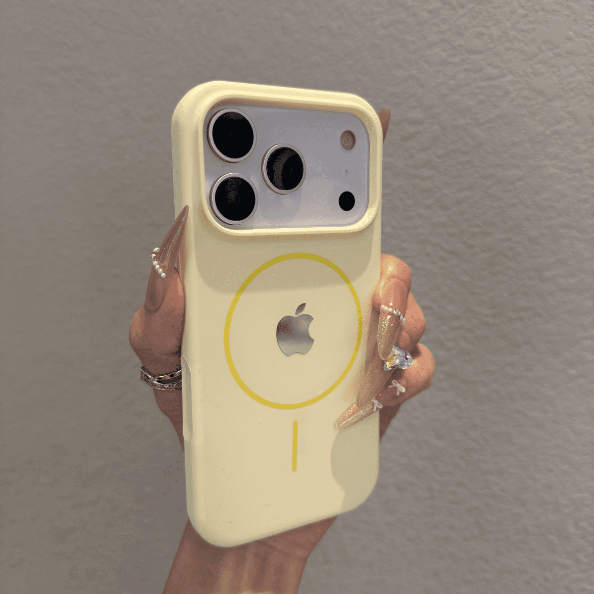 All inclusive liquid silicone magnetic case for iPhone