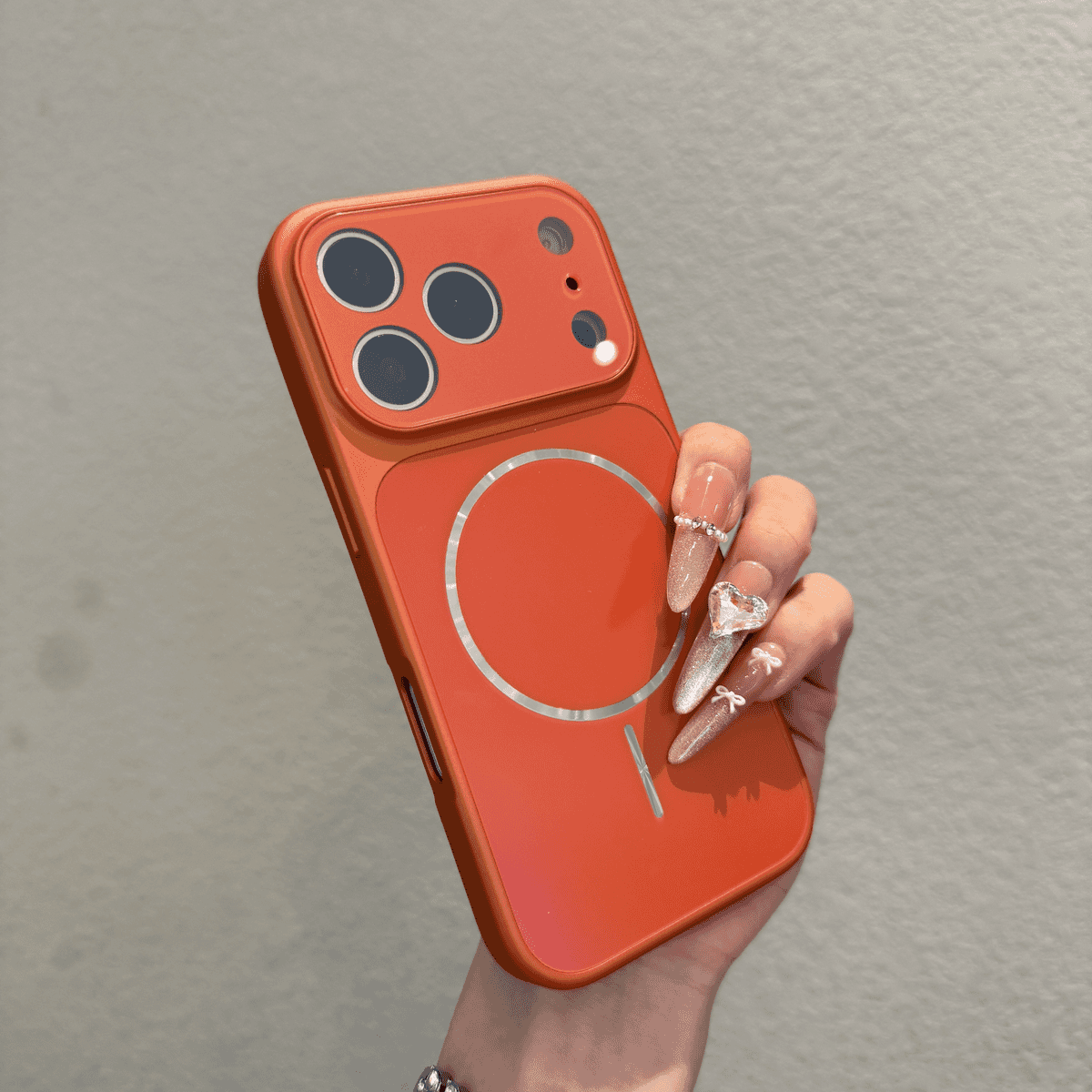 All inclusive lens skin sensitive magnetic case for iPhone