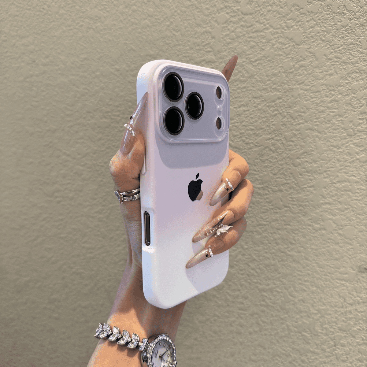 High aesthetic gradient silicone case for iPhone
