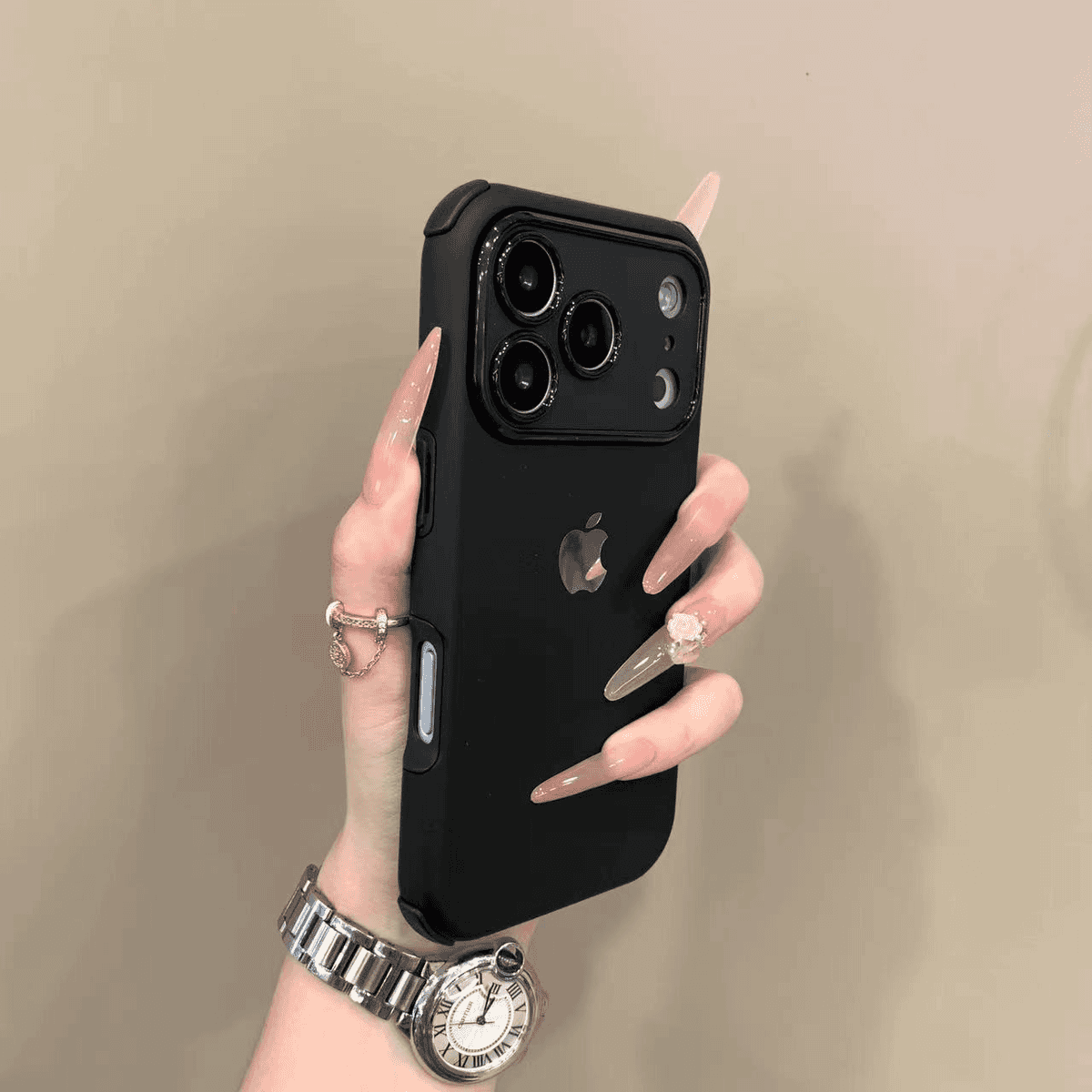 Four corner anti drop skin feel case for iPhone