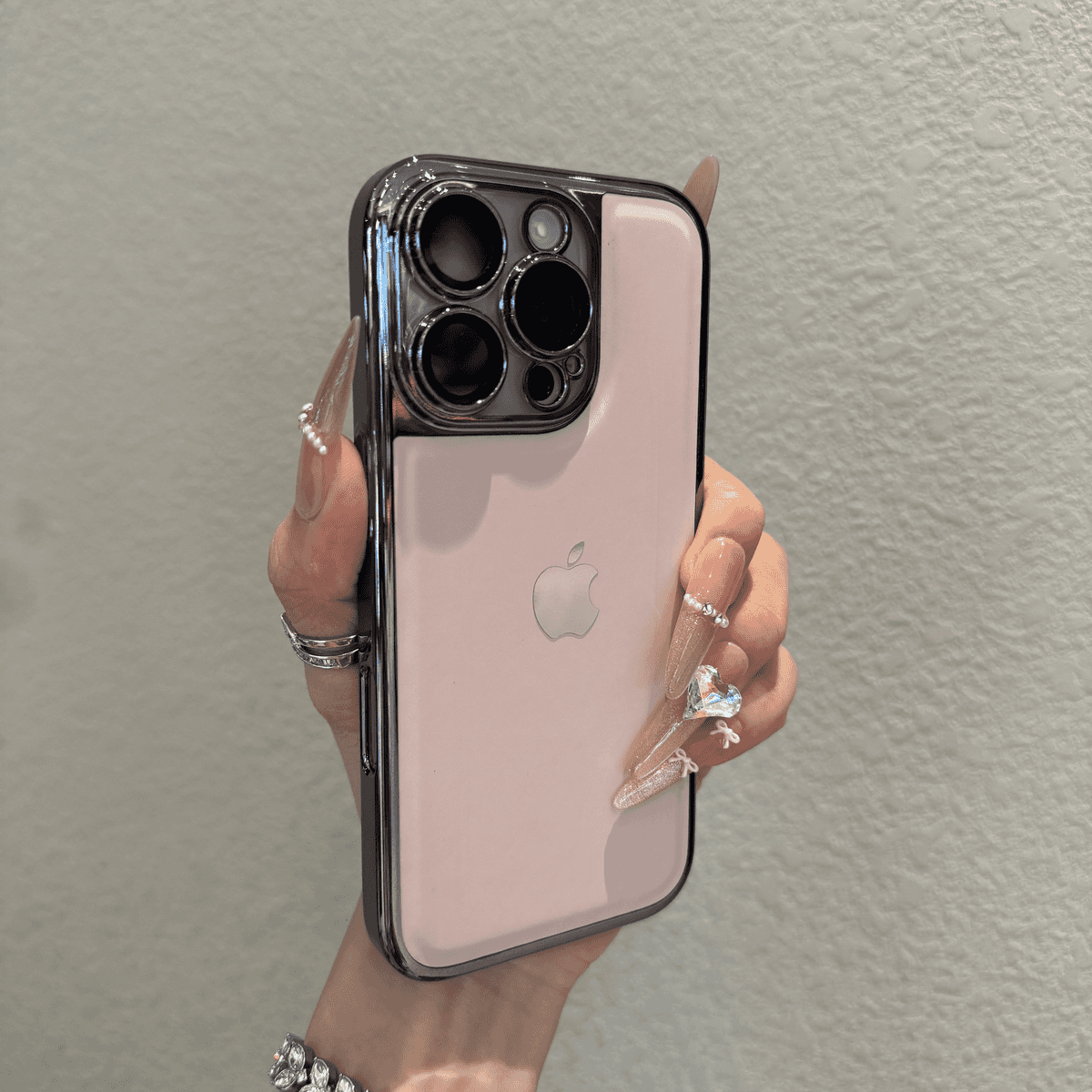 Advanced electroplated leather pattern case for iPhone