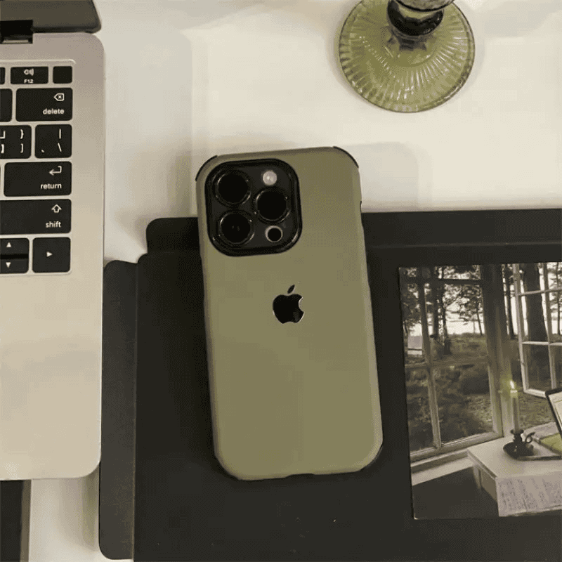 Four corner anti drop skin feel case for iPhone