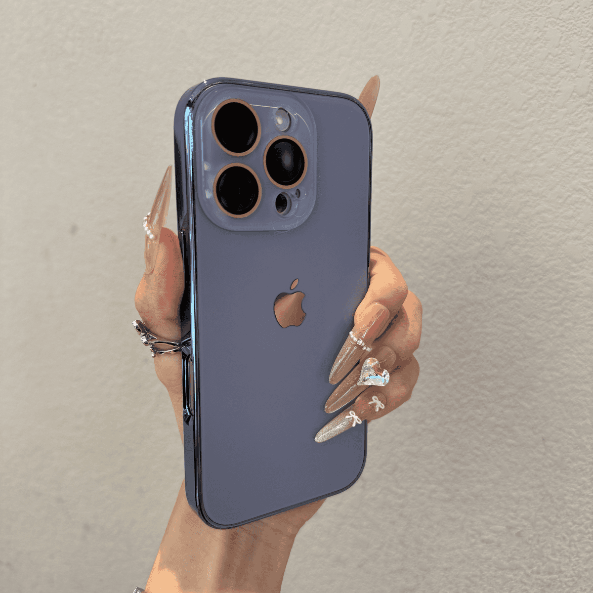 Advanced glass lens film frosted case for iPhone - Image 4