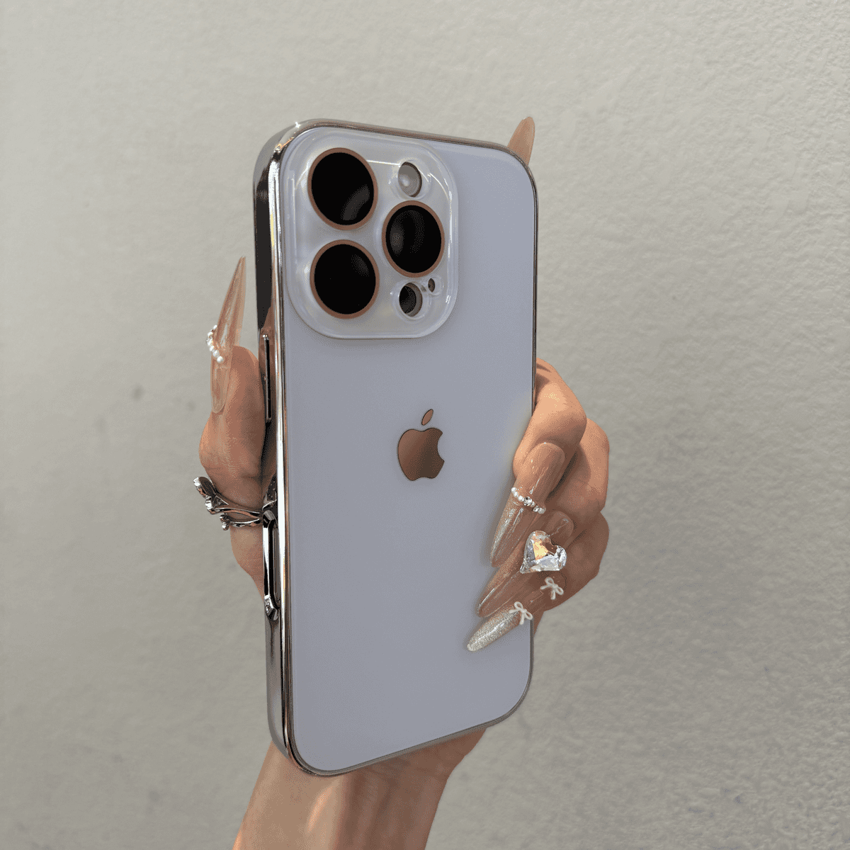 Advanced glass lens film frosted case for iPhone - Image 3