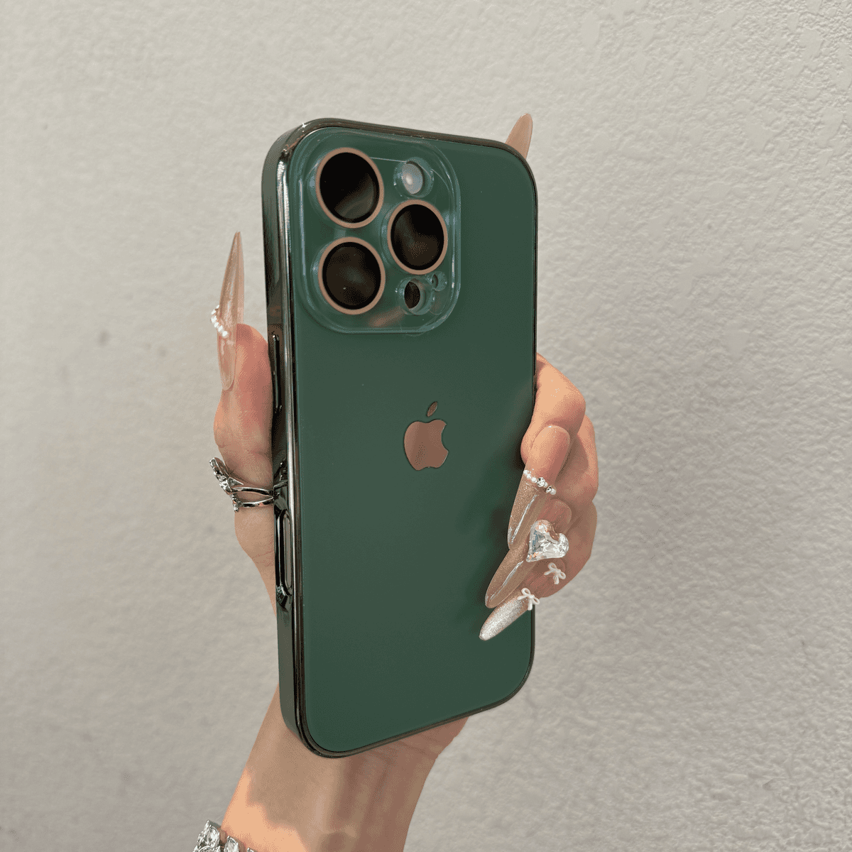 Advanced glass lens film frosted case for iPhone - Image 8