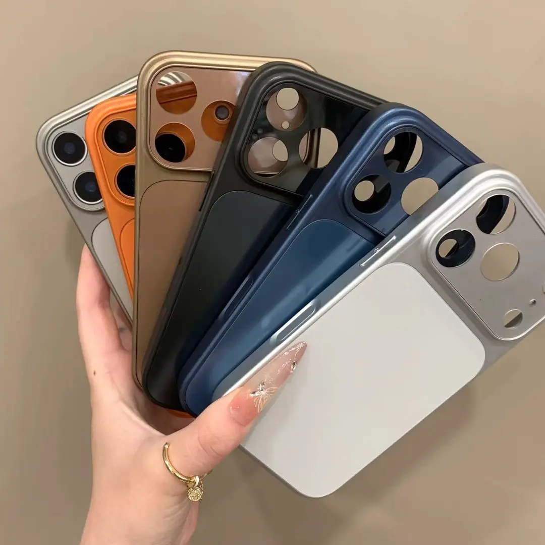 Advanced large window frosted case for iPhone