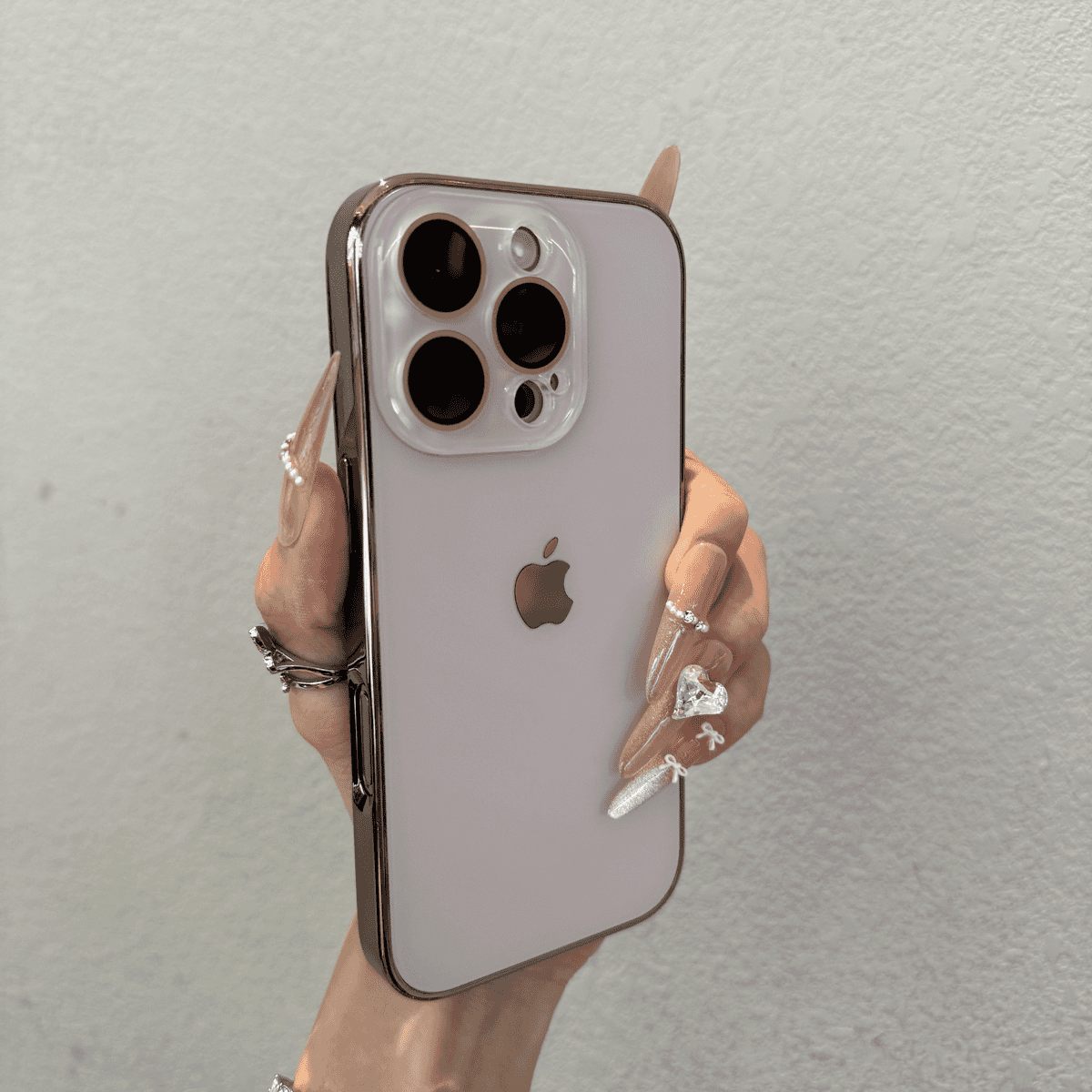 Advanced glass lens film frosted case for iPhone - Image 7