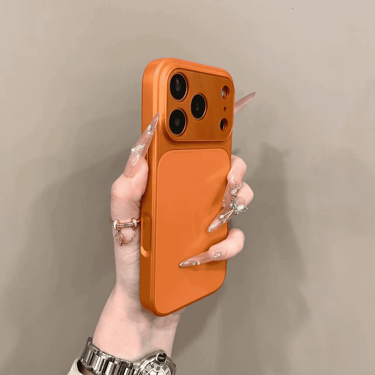 Advanced large window frosted case for iPhone - Image 4